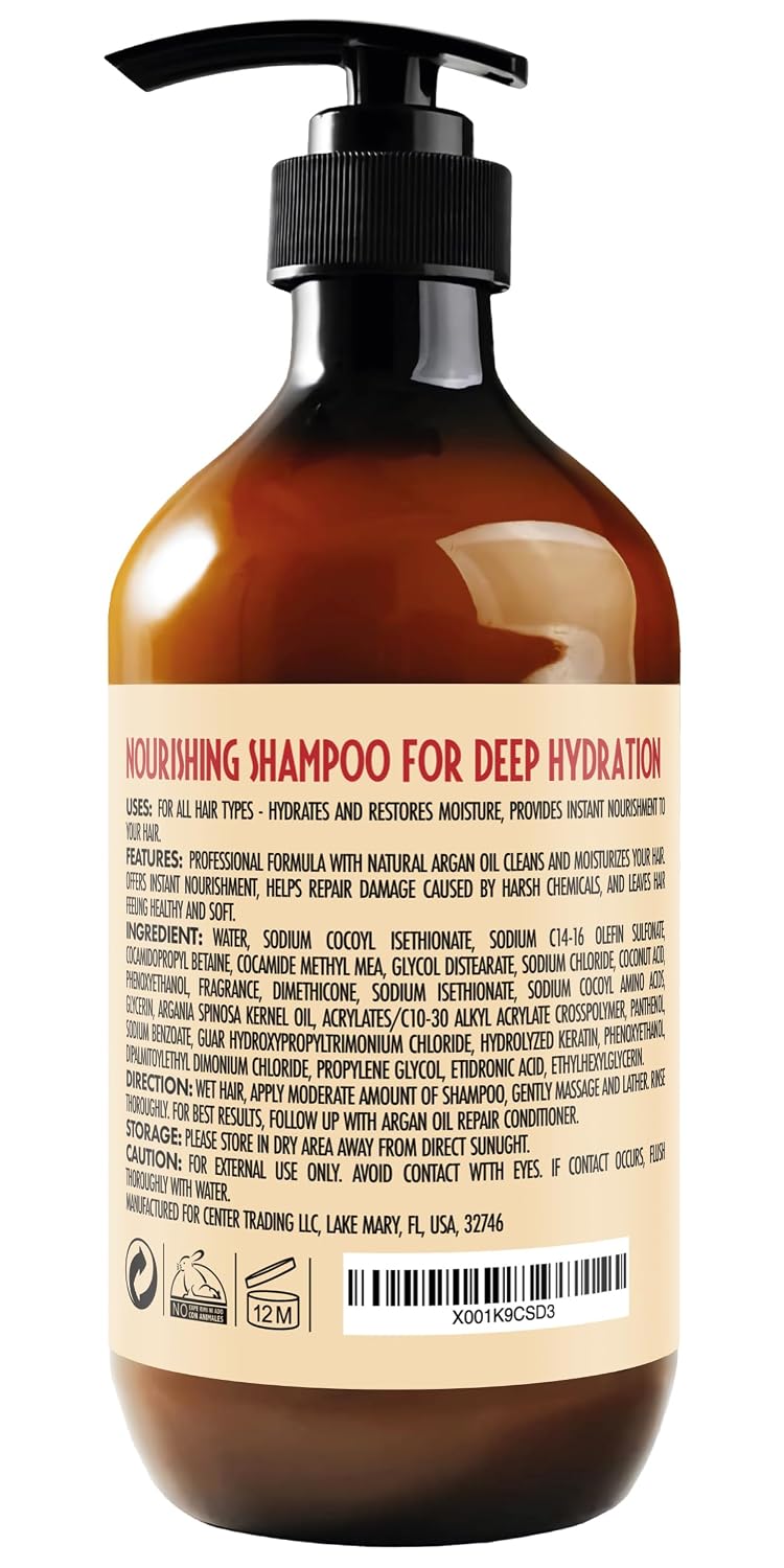 Thumbnail 6 de PURE NATURE LUX SPA 26 Moroccan Argan Oil Shampoo, Sulfate- and Paraben-Free