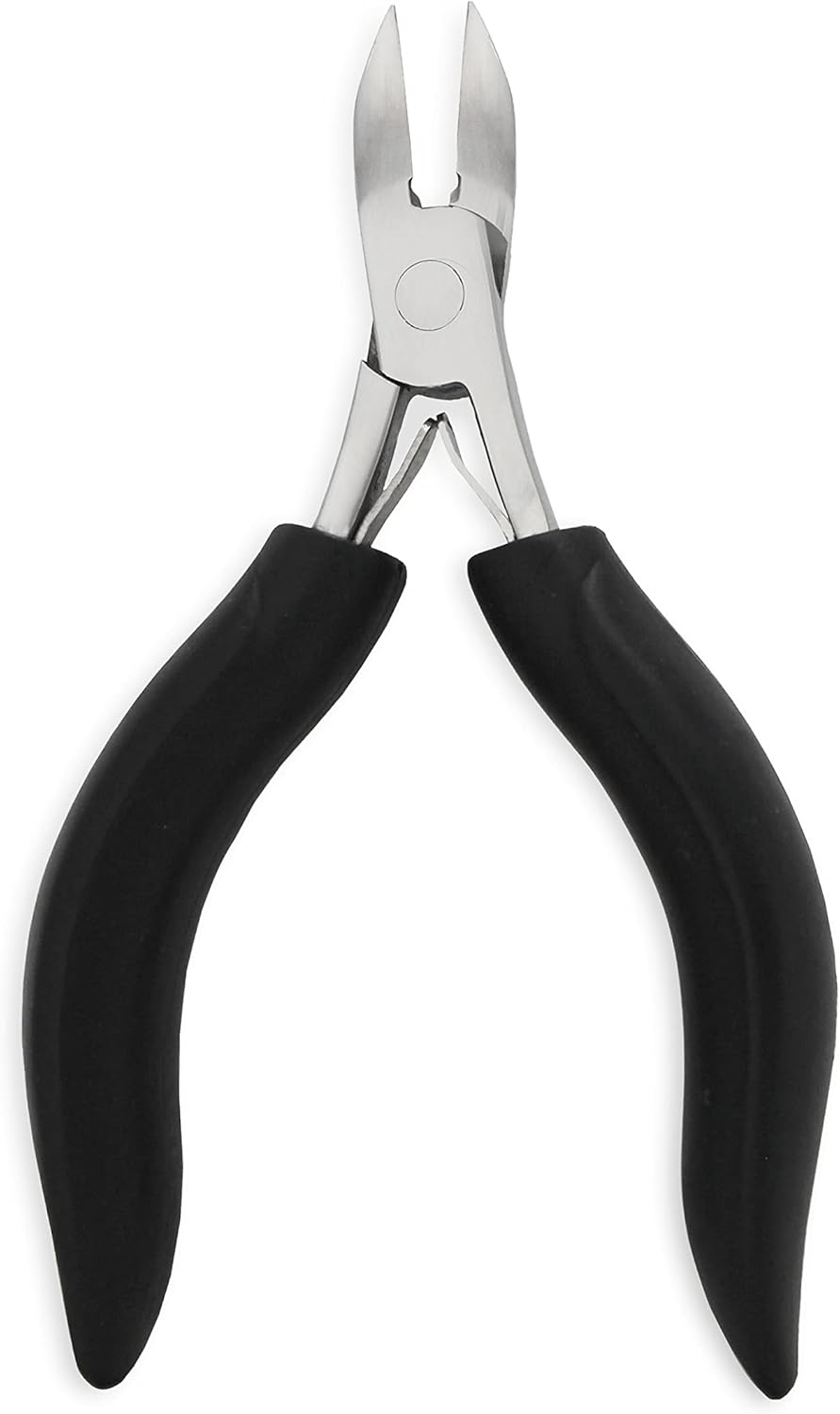 Thumbnail 1 de Amazon Basics Toenail Clippers for Thick Nails with Comfort Grip (Black)