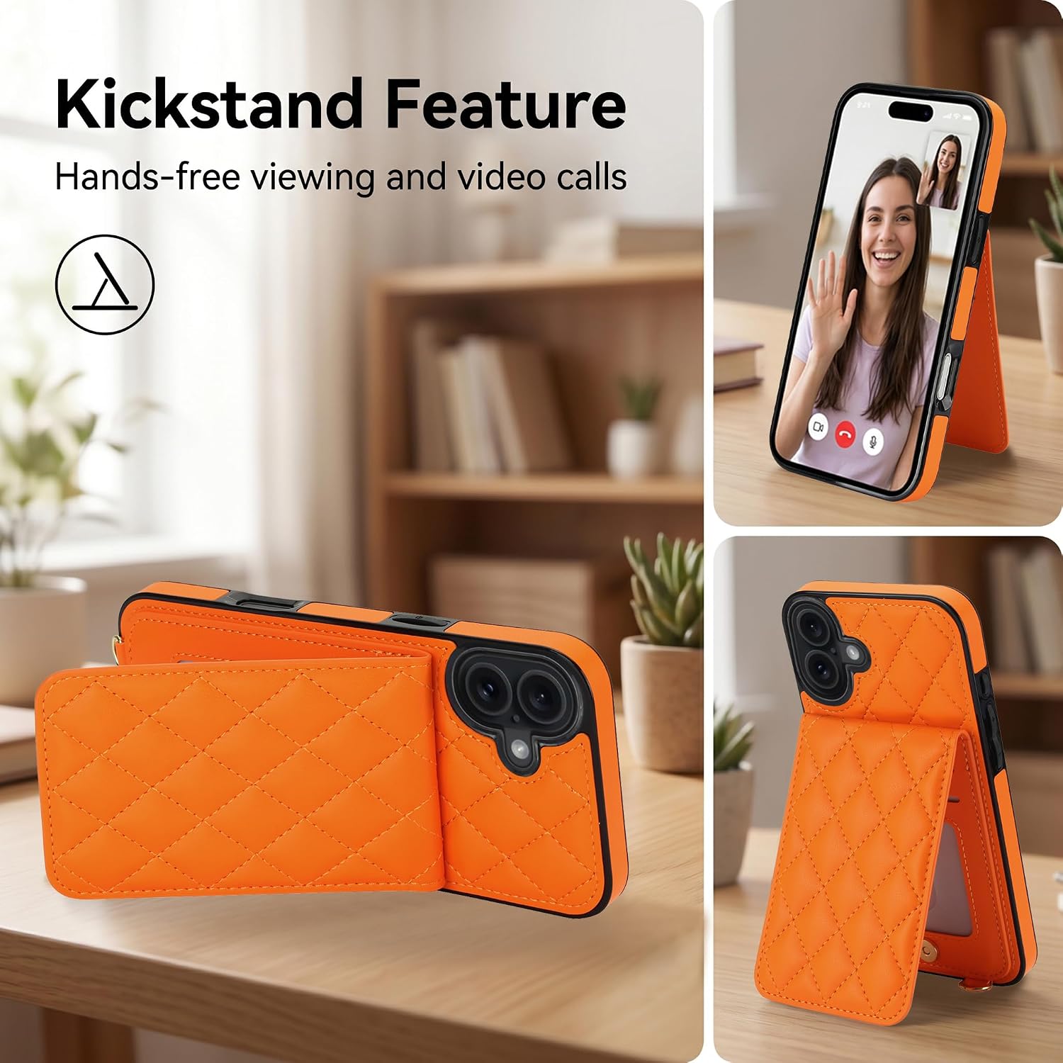 Detalle 2 de GOWESAL Wallet Case for iPhone 17