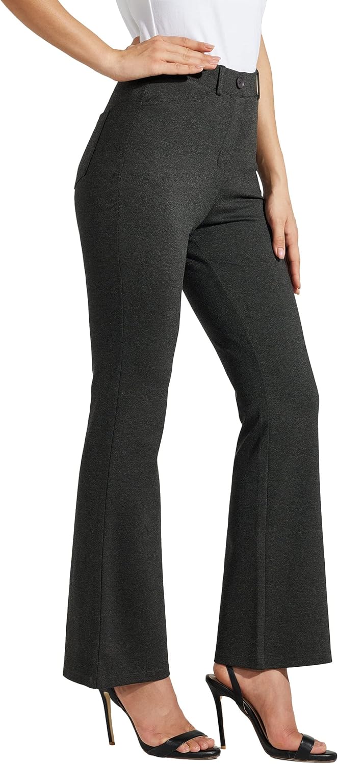 Thumbnail 6 de Willit Women’s Bootcut Stretch Yoga Dress Pants (4 Pockets) — Petite 29" / Regular 31" / Long 33" Inseam
