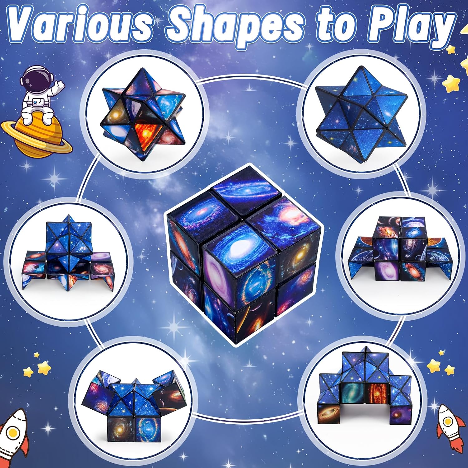 Detalle 2 de Infinity Cubes Toys for Kids Age 8-12
