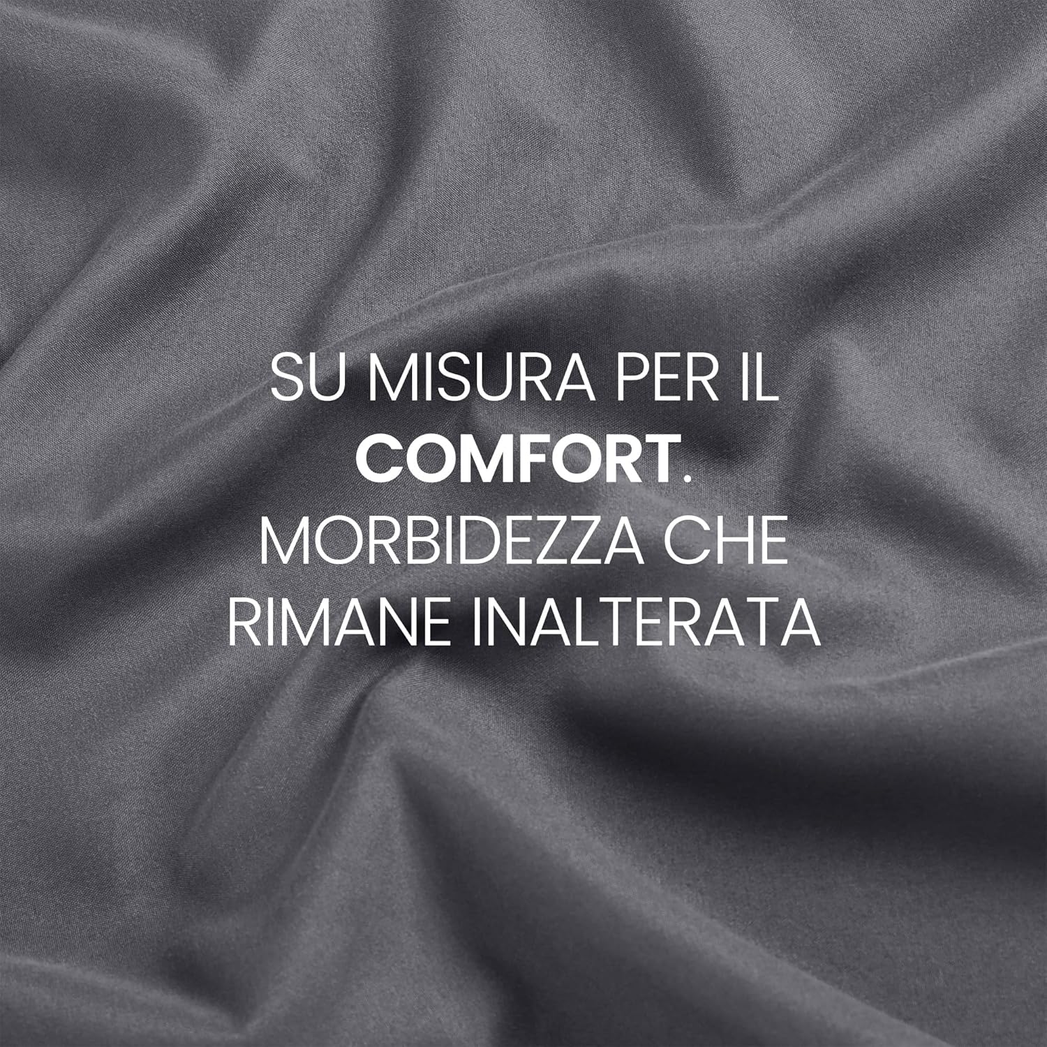 Thumbnail 6 de Utopia Bedding Lenzuolo con Angoli Due Piazze Matrimoniale 180x200cm Grigio – Microfibra Spazzolata