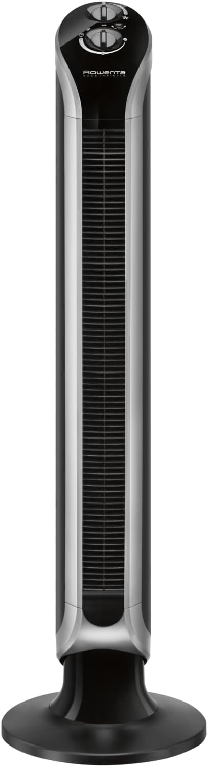 Detalle de Rowenta Eole Infinite: ventilatore a torre potente e silenzioso, 180° di oscillazione