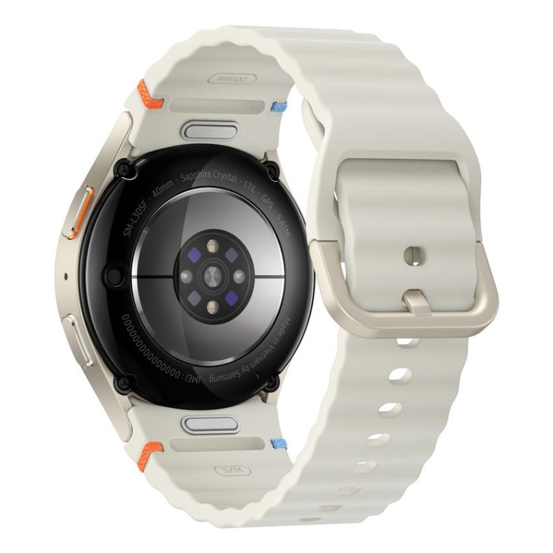 Detalle de Samsung Galaxy Watch7 4G LTE 40mm: reloj inteligente con monitorización avanzada y conectividad total