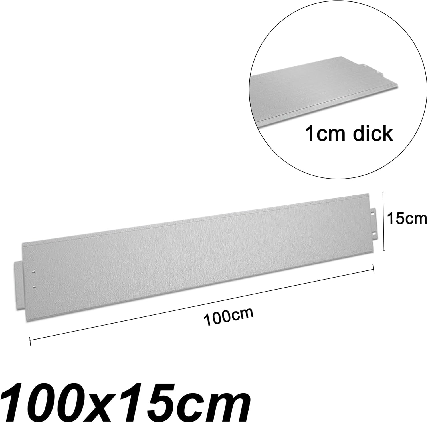 Thumbnail 1 de Aufun Rasenkante Metall 10 m x 15 cm verzinkt – robuste Beeteinfassung aus Stahl