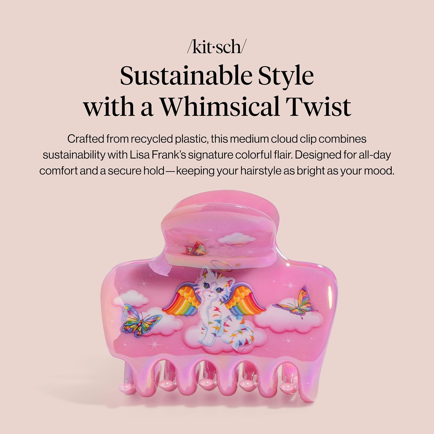 Detalle 2 de Lisa Frank x Kitsch Cloud Hair Clip đâ