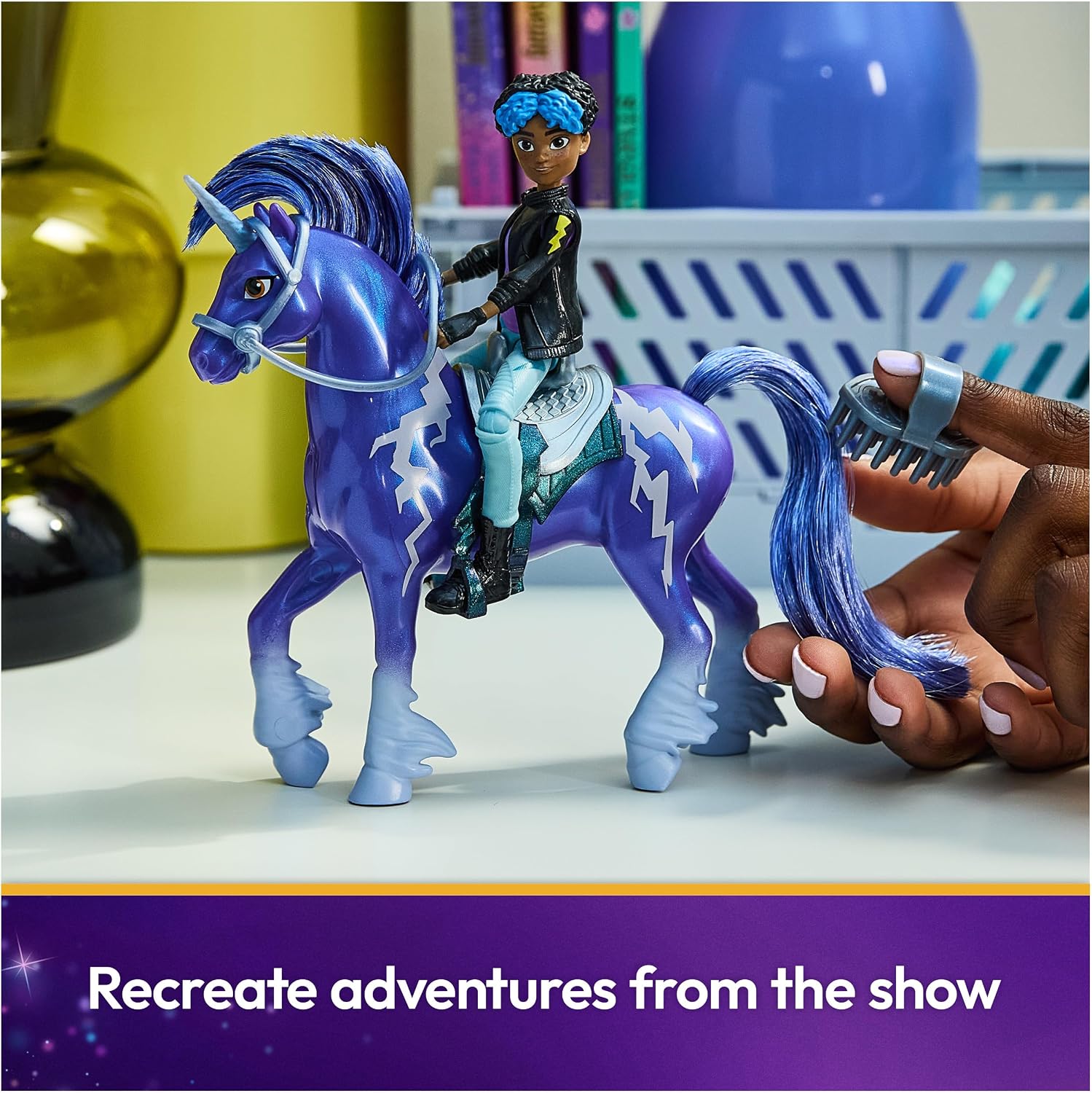Detalle de Unicorn Academy Rory figure set, 12 cm