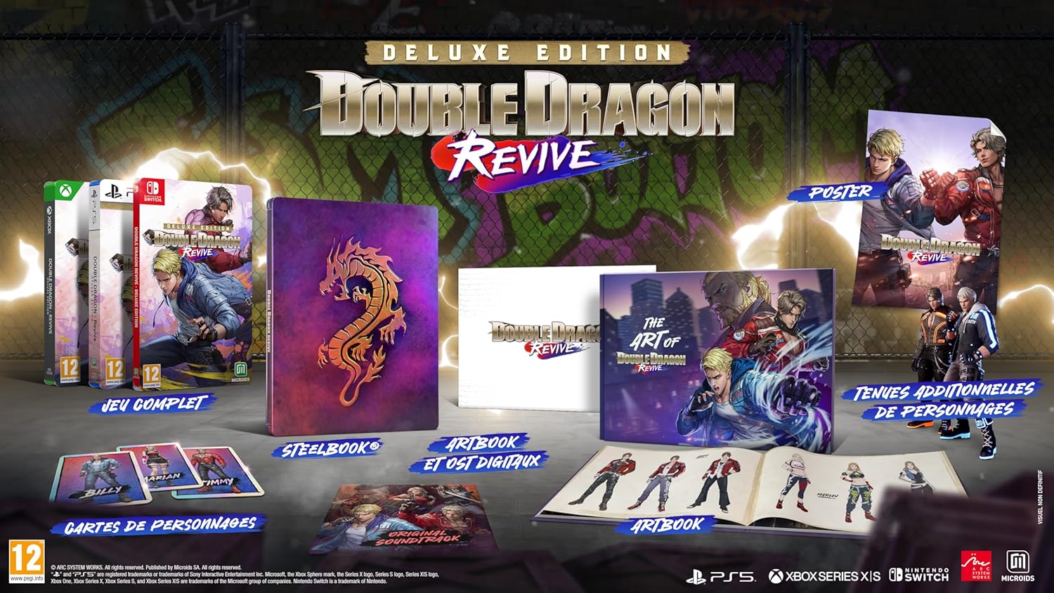Thumbnail 1 de Double Dragon Revive Deluxe Edition for Nintendo Switch