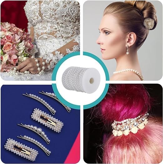 Detalle 2 de Faux Pearl Bead Garlands 25m roll garland ๐