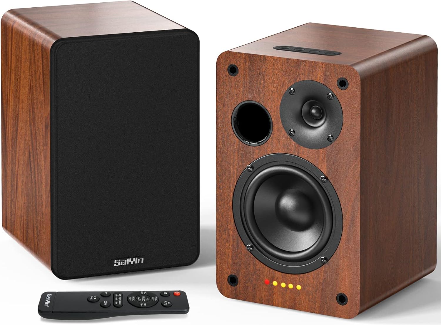 Detalle de Saiyin Bluetooth Bookshelf 40W x 2