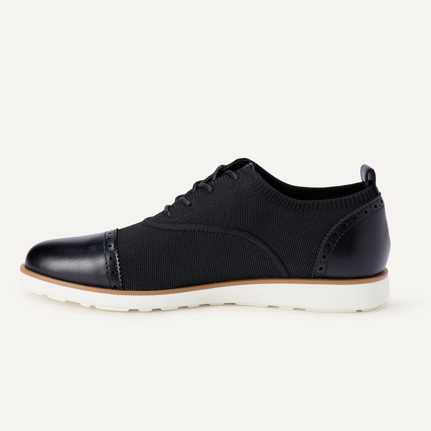 Thumbnail 3 de Amazon Essentials Herren Oxford-Brogue-Business-Sneaker mit Strick-Obermaterial