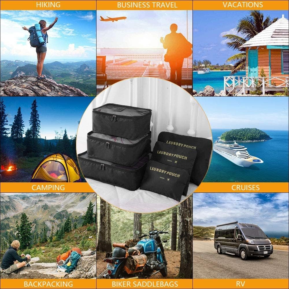 Thumbnail 6 de Vicloon Organisateur de Voyage Lot 8
