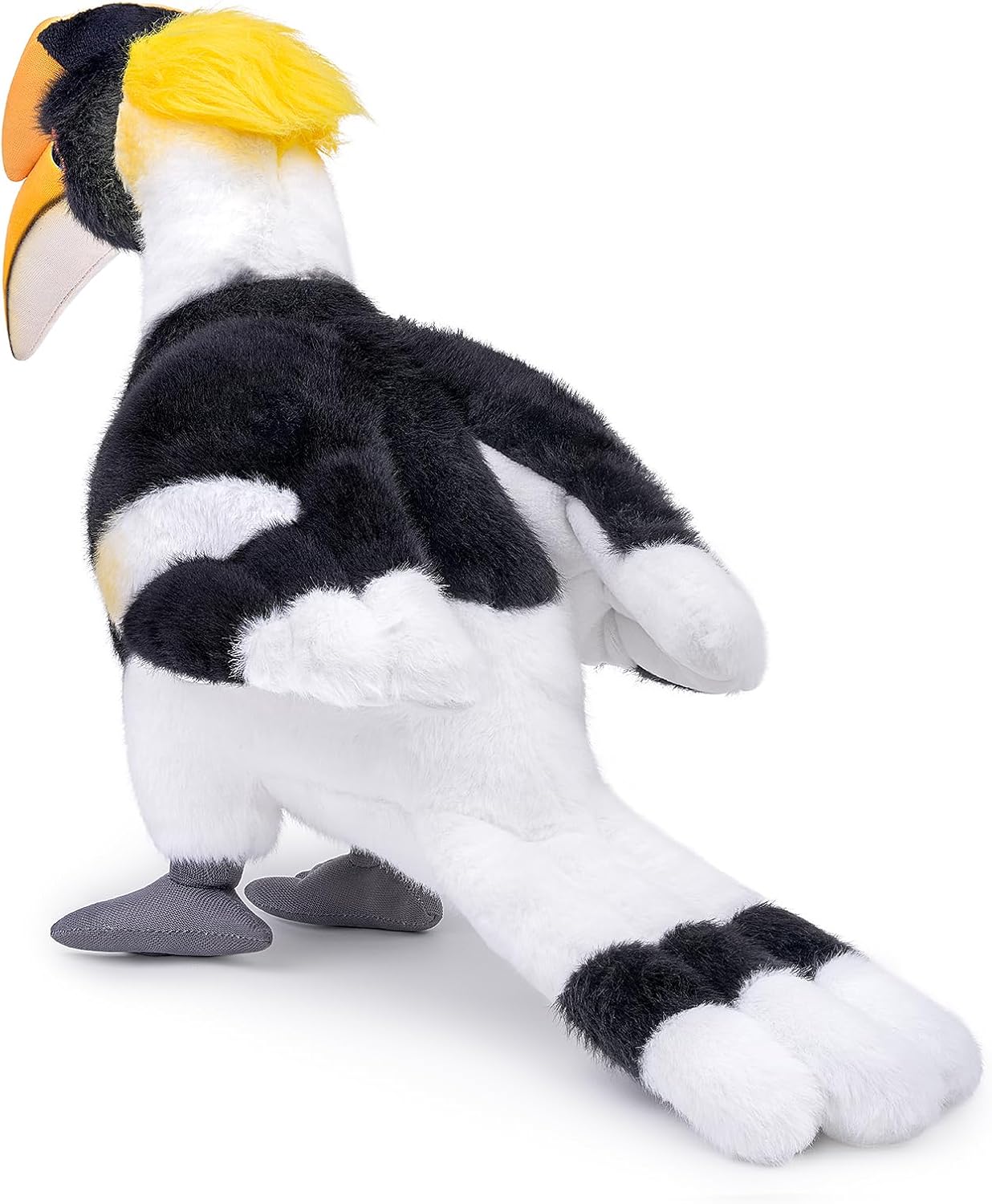 Detalle 2 de Lilizzhoumax Double-Horned Hornbill Plush Toy 12 Inch – Realistic, Super Soft and Cuddly Companion
