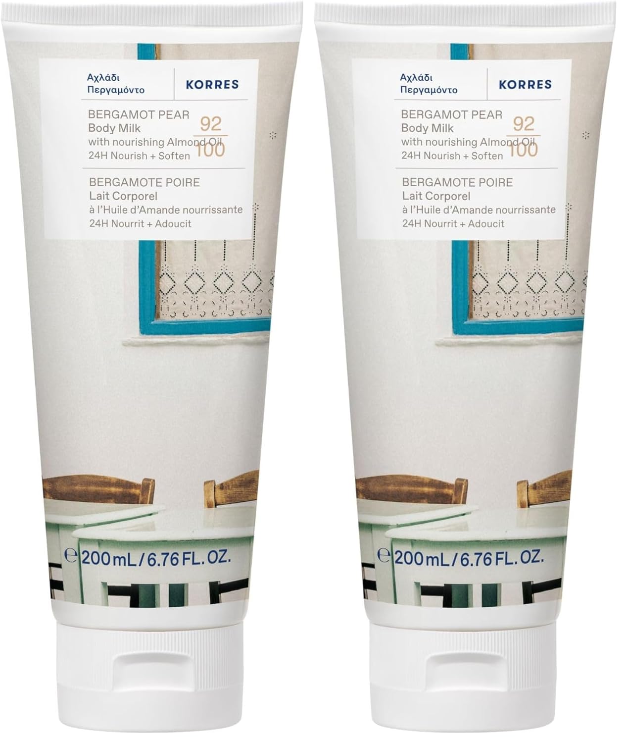 Thumbnail 3 de KORRES Santorini Grape Bodymilk mit pflegendem Mandelöl – vegan, silikon- & parabenfrei (200 ml)