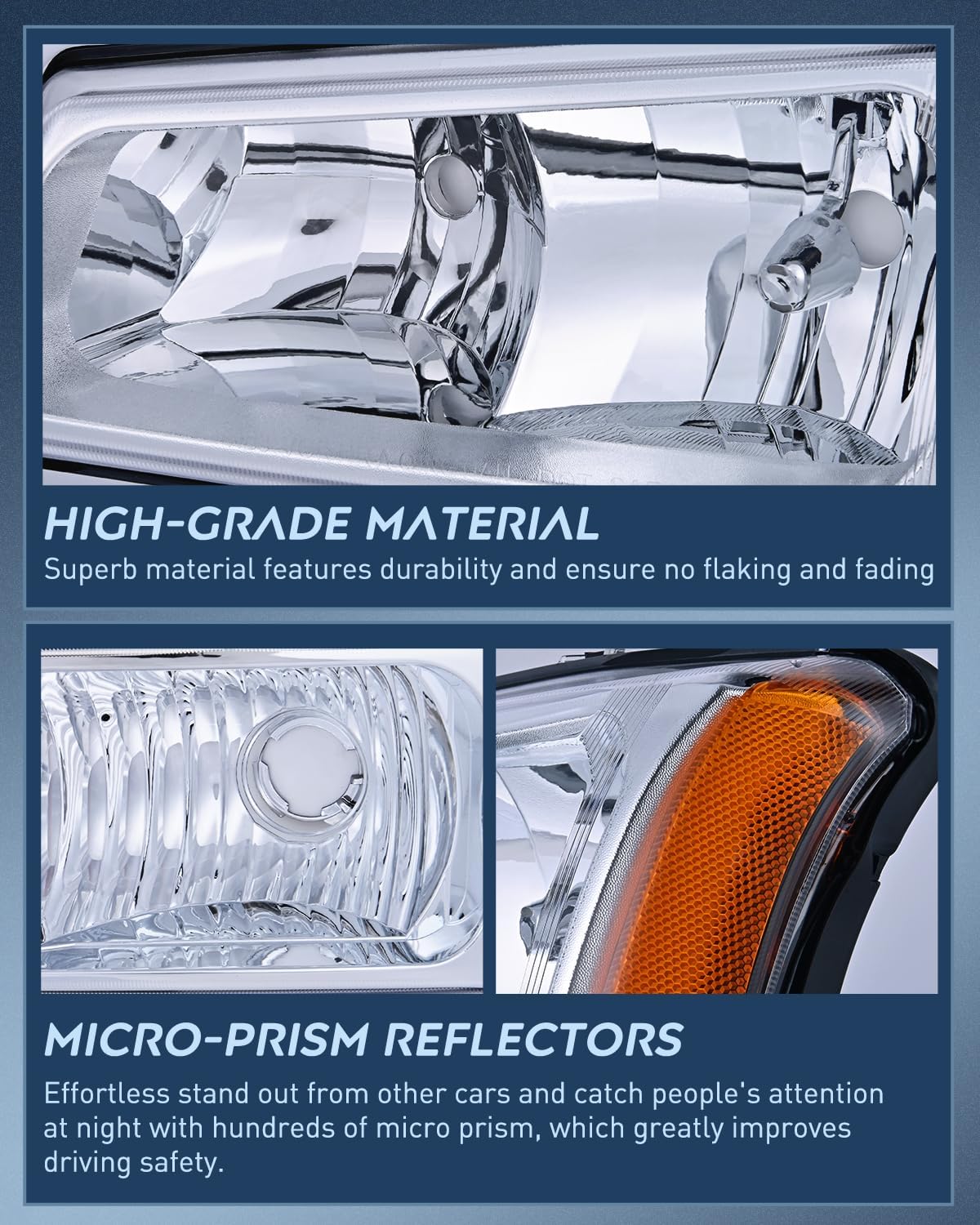 Thumbnail 5 de Nilight Headlight Assembly for Chevy Silverado 2003–2006
