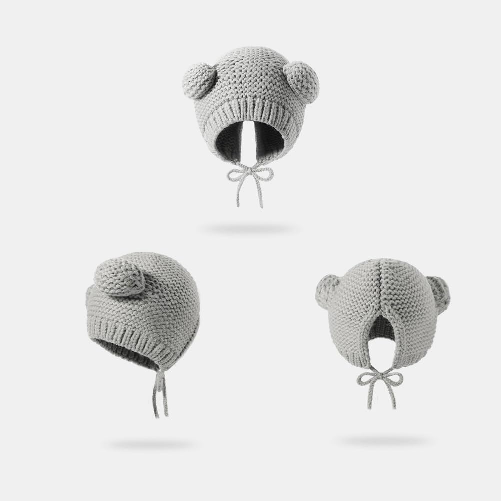 Detalle 2 de XNDZ Baby Earflap Beanie Hat 3-24 Months