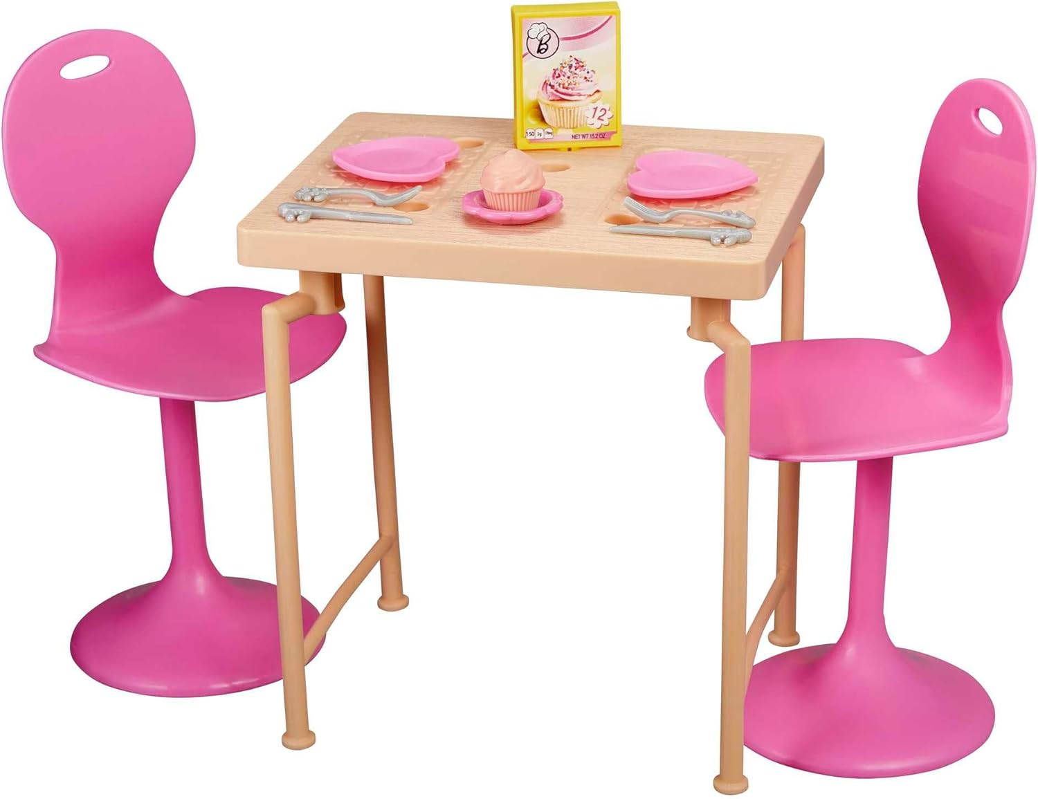 Detalle 2 de Barbie y Chelsea: Pastelería con muñeca y accesorios 🍰
