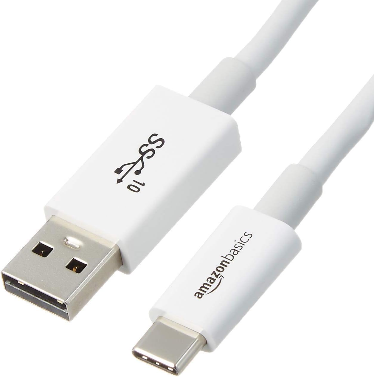 Detalle de Amazonベーシック USB-A - USB-Cケーブル USB 3.1 Gen 2 0.9m・10Gbps・最大15W