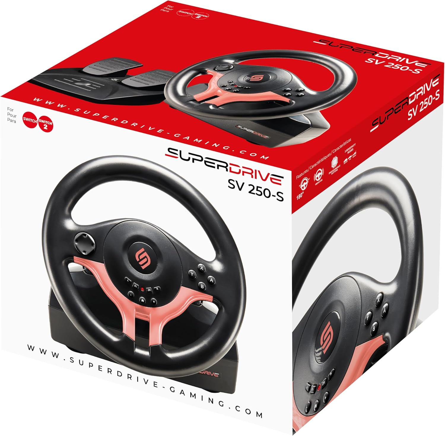 Thumbnail 5 de Subsonic Volant Superdrive SV250-S 180°