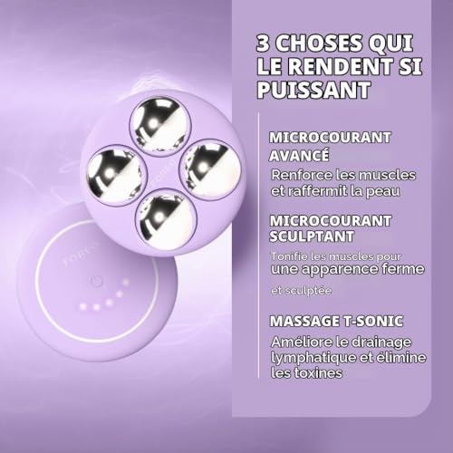 Detalle de FOREO BEAR 2 body – Appareil de massage corps sculptant à micro-courant avancé