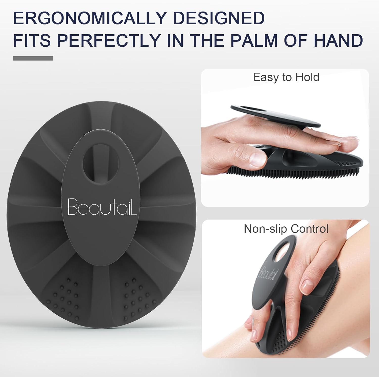 Thumbnail 4 de BEAUTAIL Silicone Body Scrubber 1 Pack