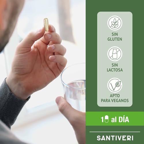 Detalle 2 de SANTIVERI Beneflor 40 comprimidos prebióticos y probióticos