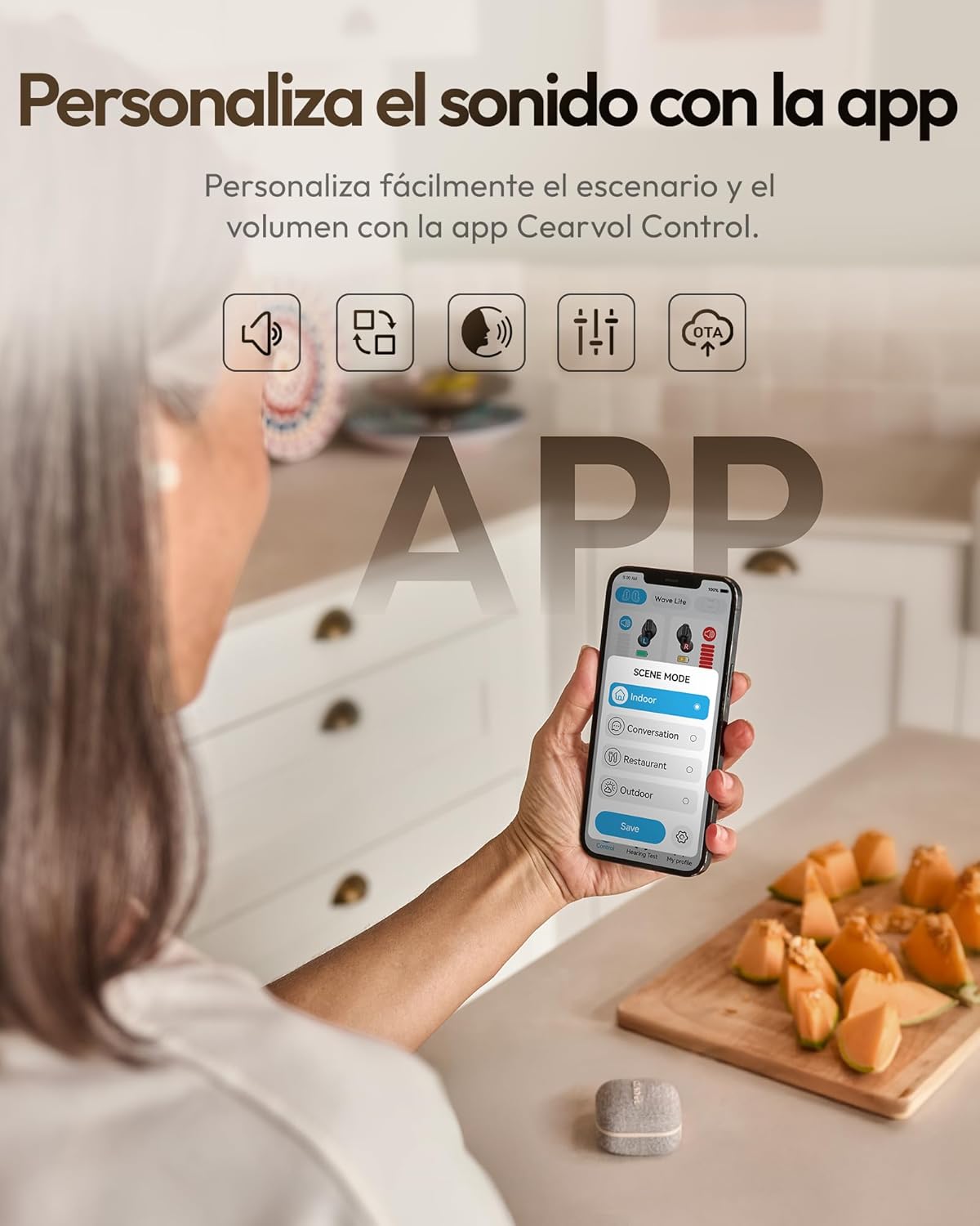 Detalle 1 de Cearvol Wave Lite amplificador 40 dB