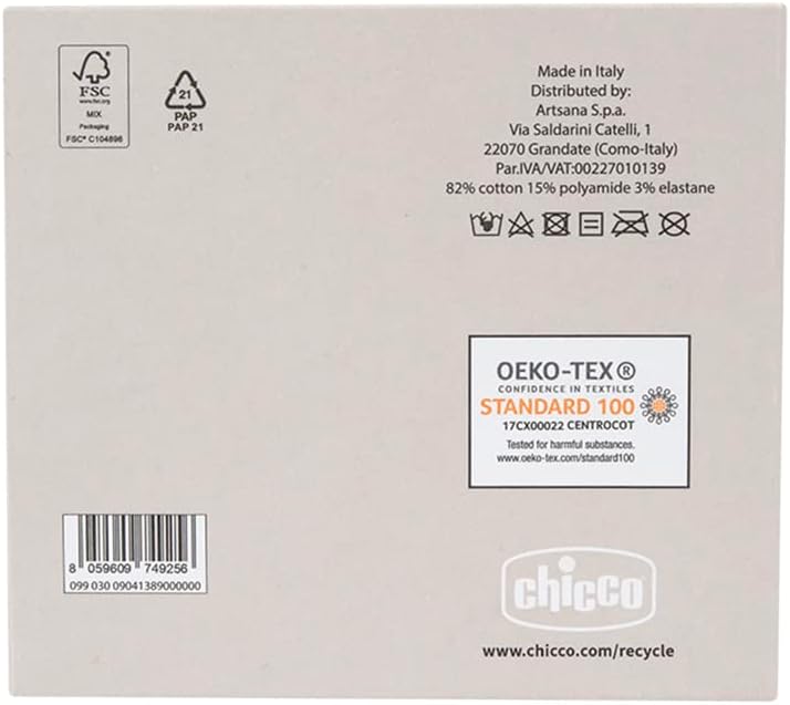 Detalle de Chicco Babbucce neonato, calze 1 paio