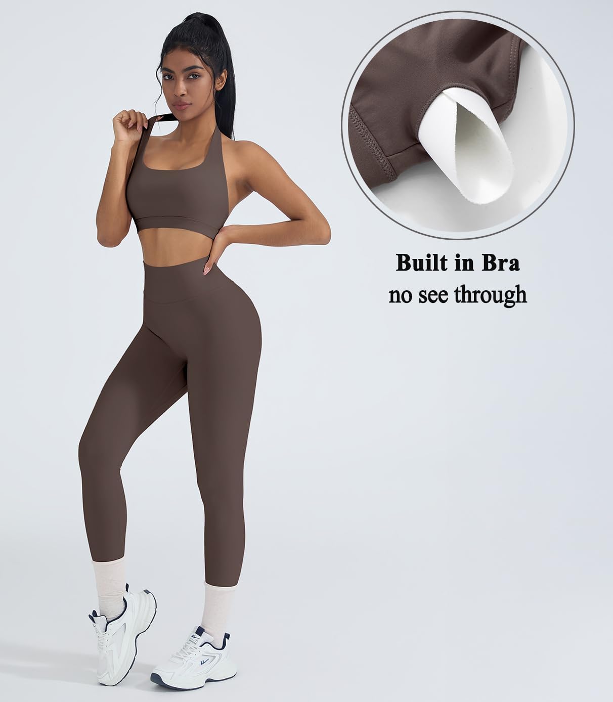 Thumbnail 2 de OMKAGI 2 Piece Workout Set Halter 🧘