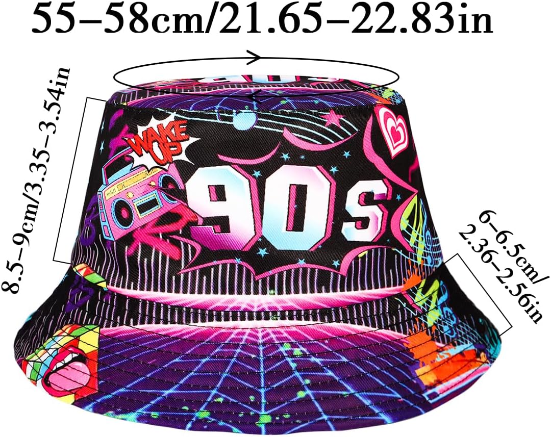Thumbnail 2 de Eigso 90er Fischerhut Retro – Modischer Eimer Hut für Damen