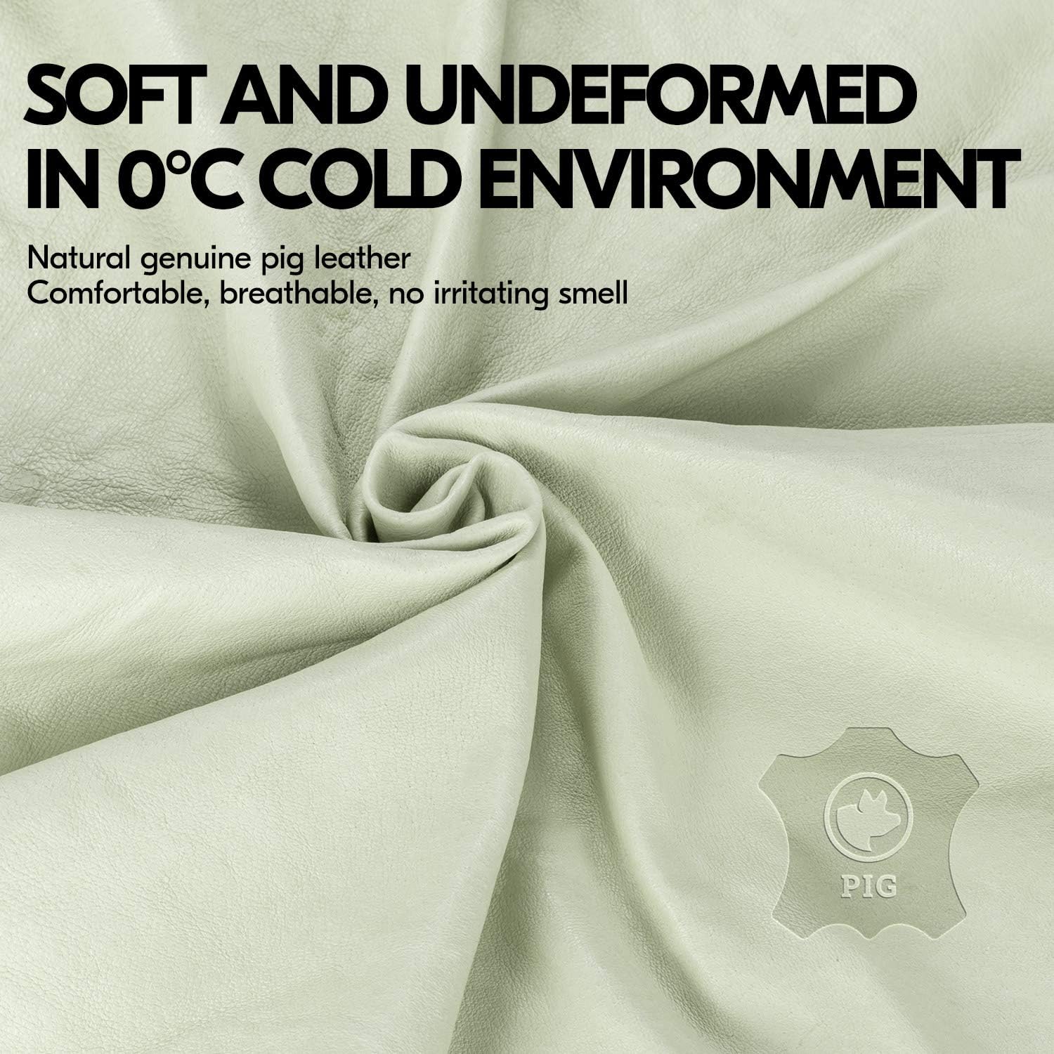 Thumbnail 2 de Vgo... Guanti da lavoro resistenti in pelle di maiale PA3501