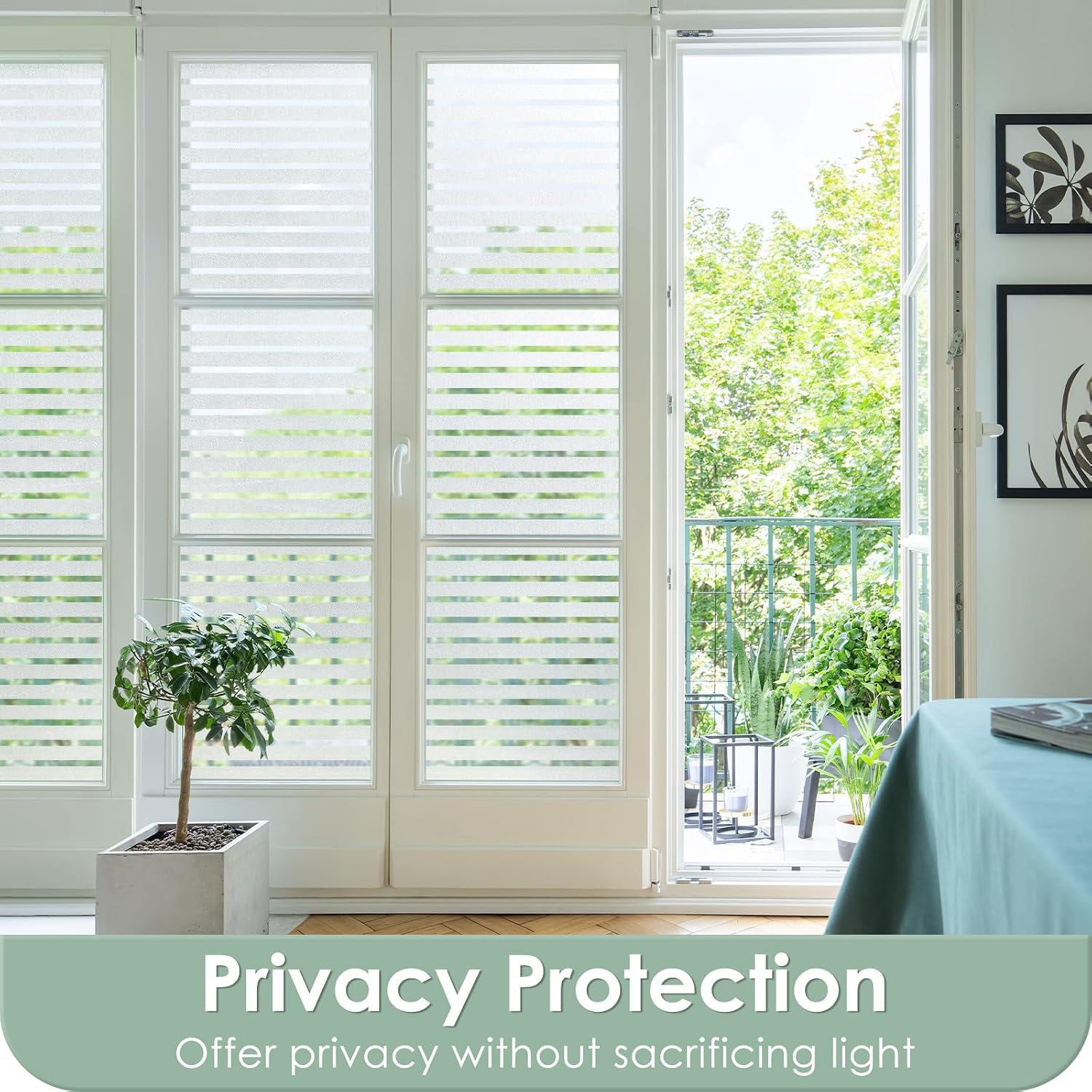Detalle 2 de rabbitgoo Window Film Privacy 75x200 cm