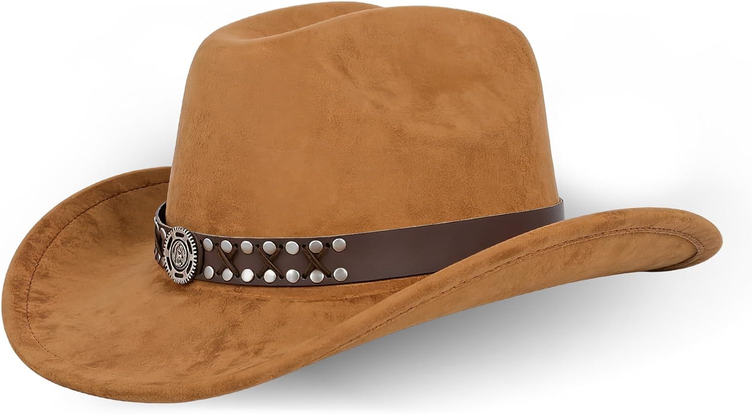 Detalle de Wovella Cowboy Hat Wide Brim 3in
