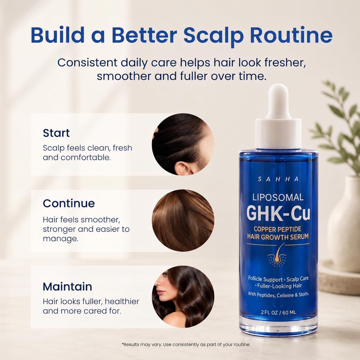 Thumbnail 5 de GHK-Cu Peptide Hair Growth Serum, 60 mL