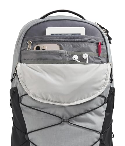 Detalle de The North Face Borealis Laptop Pack - Meld Gy Dk Hth / TNF Blk-NPF, OSFA