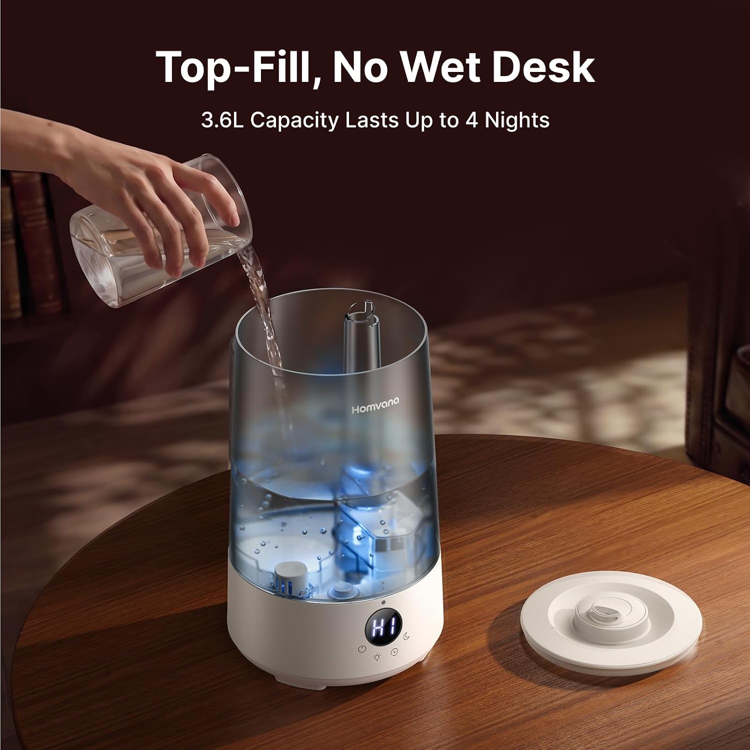 Thumbnail 4 de Homvana 3.6L Cool Mist Humidifier