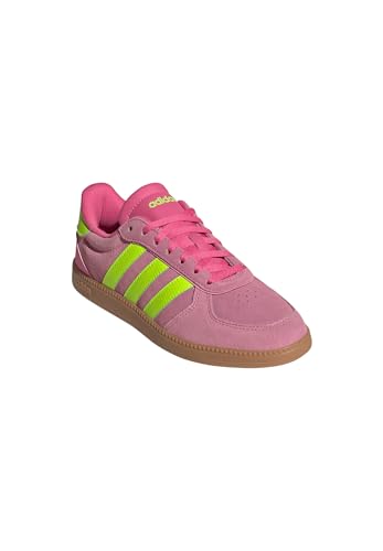 Thumbnail 3 de adidas BREAKNET Sleek para mujer: zapatillas Pulse Magenta/Lucid Lemon/Bliss Pink (talla 40 EU)