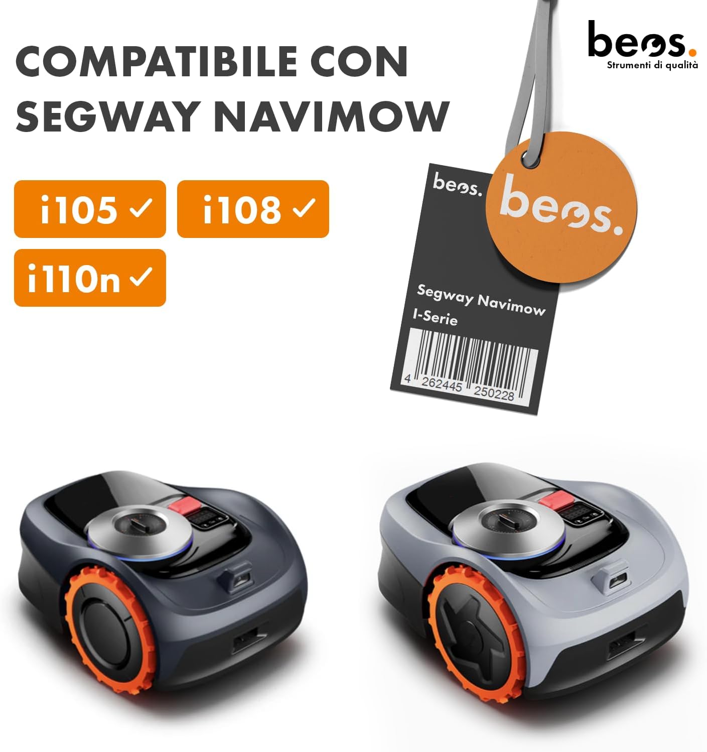 Thumbnail 2 de Disco lama Beos Premium a 6 lame per rasaerba robot Segway Navimow i-Series (i105 | i108 | i110n)