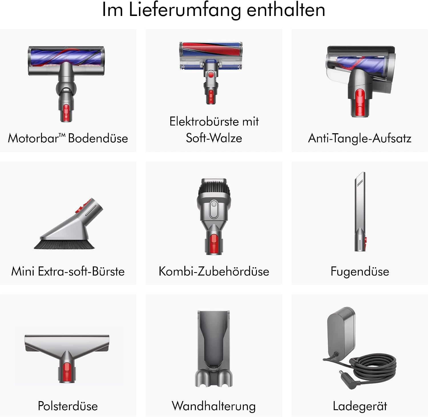 Detalle 2 de Dyson V8 Absolute Staubsauger 115 AW 🧹