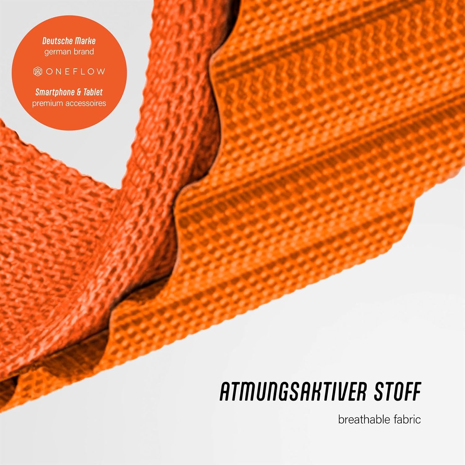 Detalle 2 de ONEFLOW Active Loop: cinturino in nylon per Apple Watch Ultra 1 (49 mm) – comfort traspirante e durevole