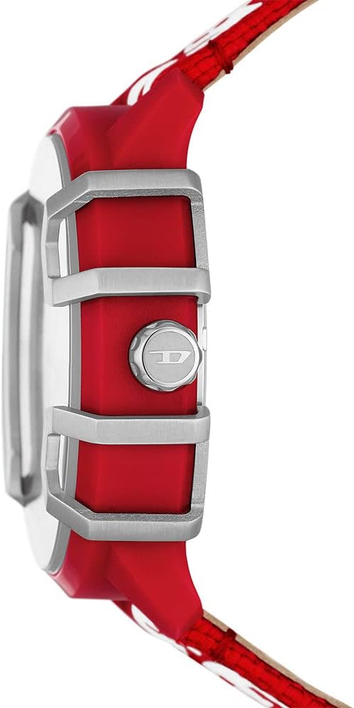 Thumbnail 3 de Diesel Griffed orologio da uomo – movimento al quarzo/cronografo, 48 mm, cinturino in silicone e dettagli sostenibili