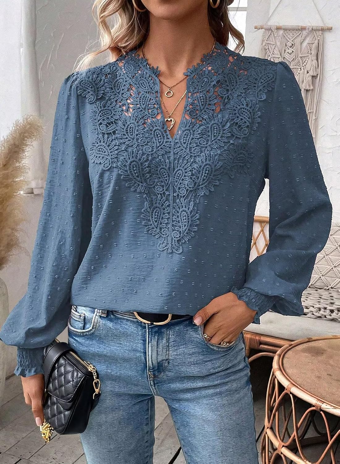 Detalle 2 de Falechay Women's Blouse, Long Sleeve