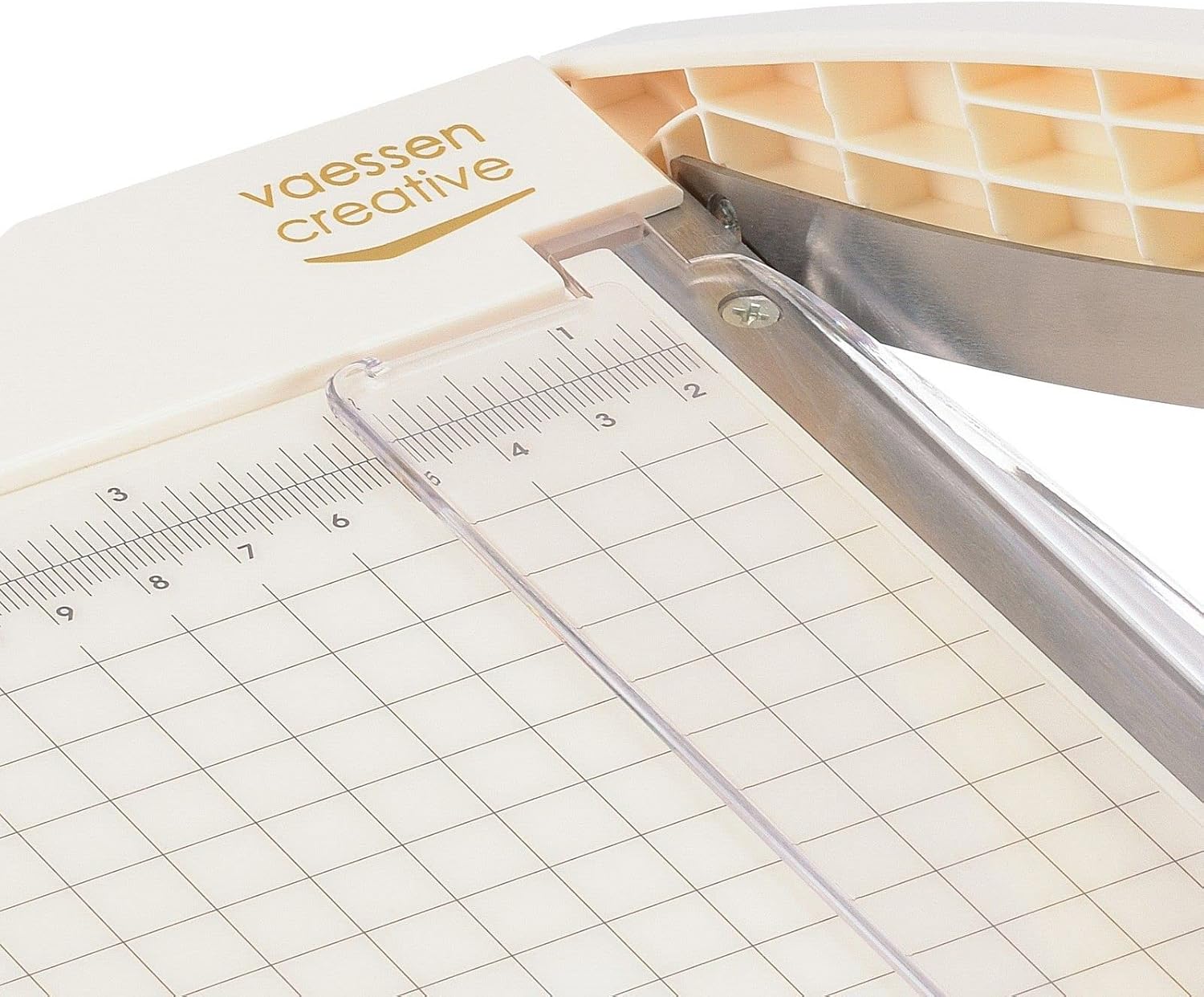 Detalle de Vaessen Creative Trim Easy Massicot 15,2 x 21,6 cm — coupe polyvalente pour loisirs créatifs