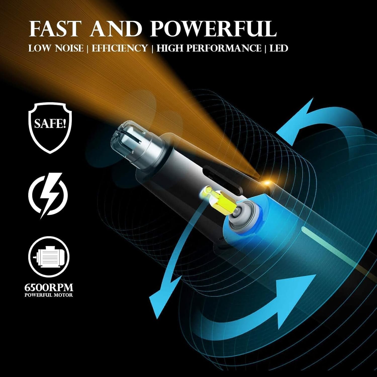 Thumbnail 3 de AREYZIN Nose Hair Trimmer 3-in-1