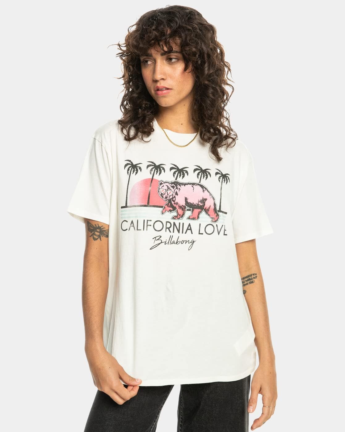 Detalle de Billabong California Love Maglietta Donna – Pacco da 1