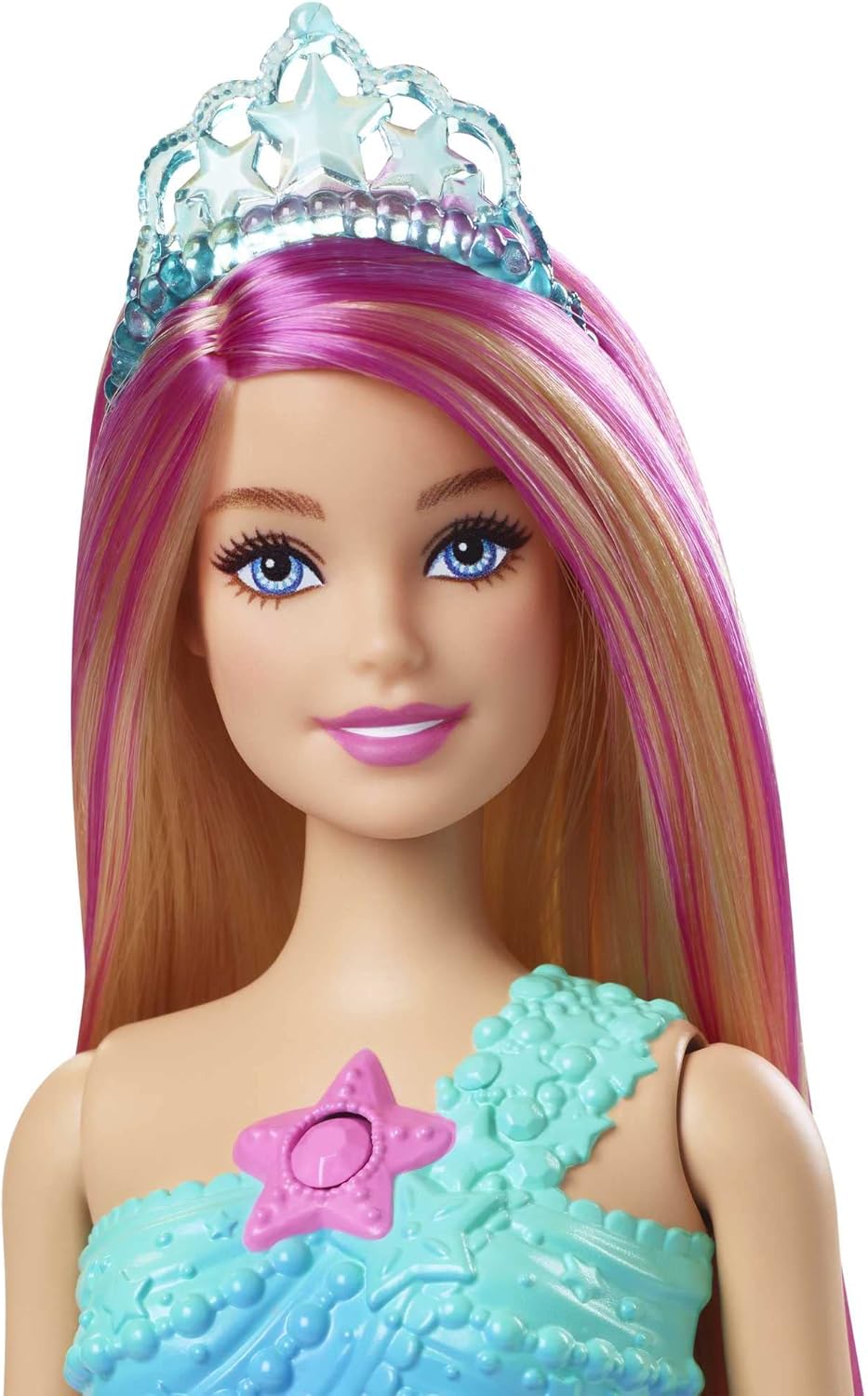 Thumbnail 3 de Barbie Dreamtopia Zauberlicht Meerjungfrau Puppe (HDJ36) – leuchtende Schwanzflosse, ab 3 Jahren