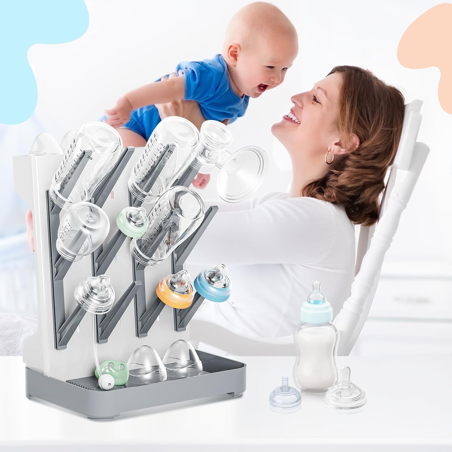 Thumbnail 3 de Dayacoco Baby Bottle Drying Rack – Holds 12 Bottles