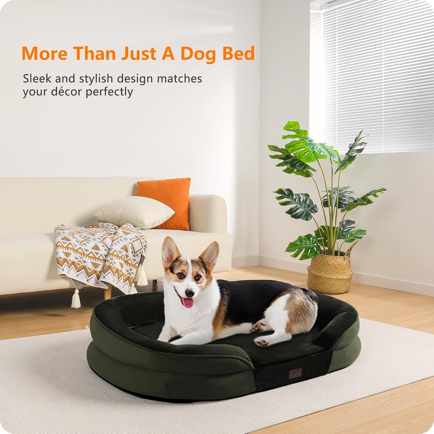Detalle de Dwanton Orthopedic Dog Bed 36-inch