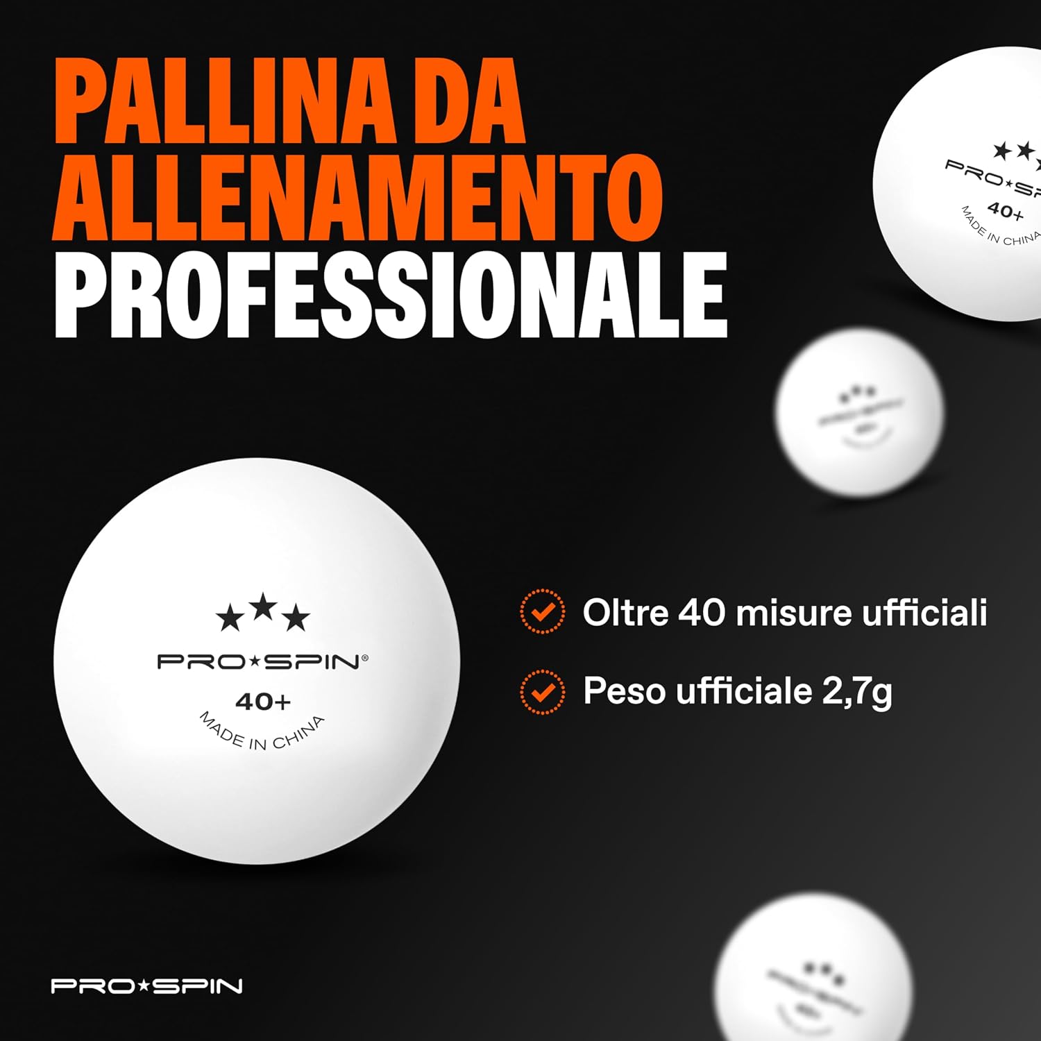 Thumbnail 6 de PRO-SPIN Racchetta Ping Pong Carbonio 7 strati