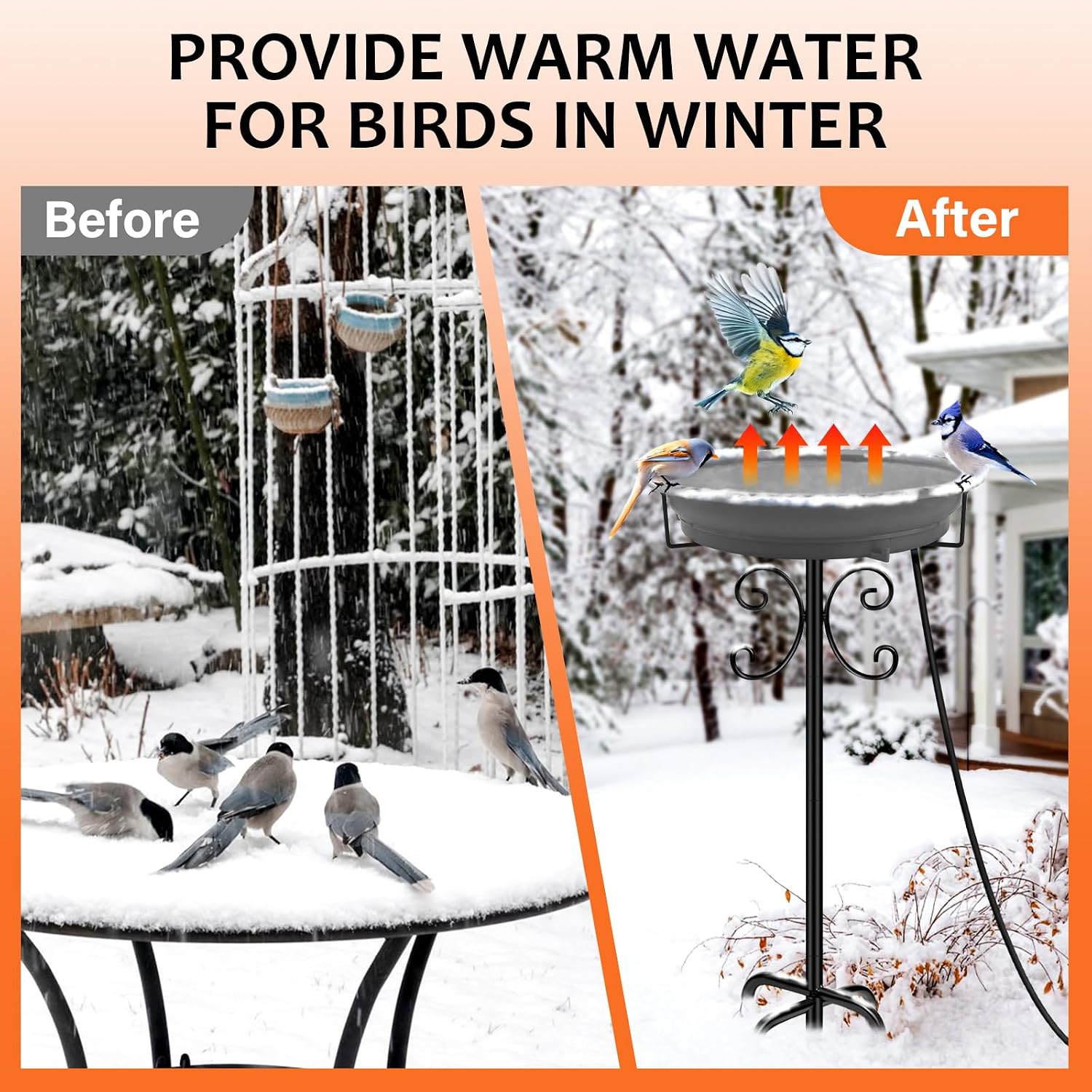 Thumbnail 5 de Heated Bird Bath